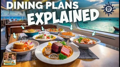 MSC Dining Plans  Experiences