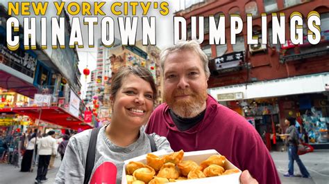 New Yorks Chinatown  Dumpling Tour