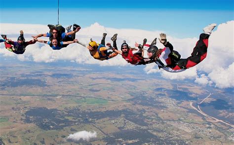 A NEW YEARS DAY SKYDIVE  Sydney Australia